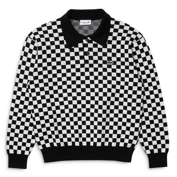 Lacoste Other - Lacoste Men's Heritage Relaxed Fit Checkerboard Sweater